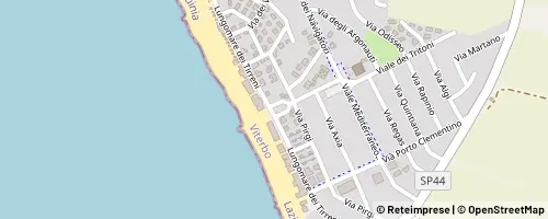 Mappa Tarquinia