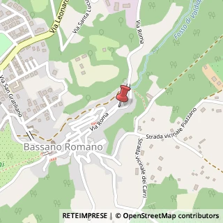 Mappa Via Napoli, 8, 01030 Bassano Romano, Viterbo (Lazio)