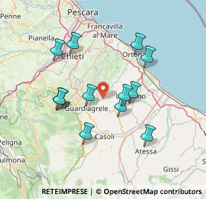 Mappa VIA F, 66036 Orsogna CH, Italia (13.90923)
