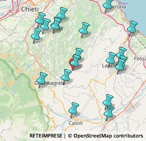 Mappa VIA F, 66036 Orsogna CH, Italia (9.444)