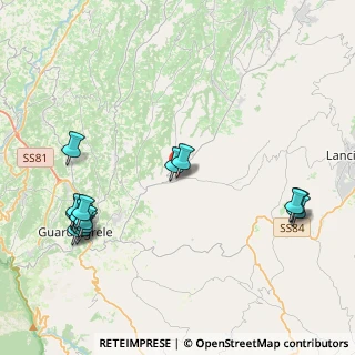 Mappa Via Don Rocco Pace, 66036 Orsogna CH, Italia (5.24)