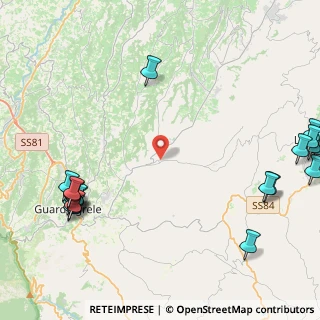 Mappa Via Don Rocco Pace, 66036 Orsogna CH, Italia (6.7165)