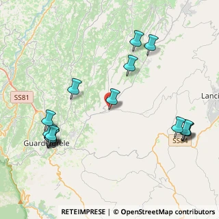Mappa Via Don Rocco Pace, 66036 Orsogna CH, Italia (5.26688)