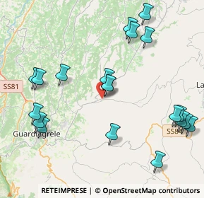 Mappa VIA F, 66036 Orsogna CH, Italia (5.014)