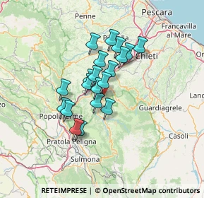 Mappa Contrada Fossato, 65020 San Valentino in Abruzzo Citeriore PE, Italia (10.2565)