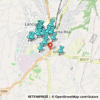 Mappa Centro commerciale Fontana a, 66034 Lanciano CH, Italia (0.758)