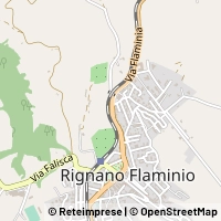 Kort Rignano Flaminio