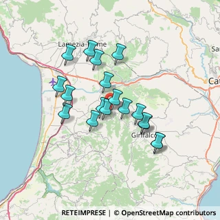 Mappa Via Palmiro Togliatti, 88025 Maida CZ, Italia (6.55111)