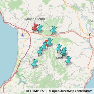 Mappa Via Palmiro Togliatti, 88025 Maida CZ, Italia (6.25455)