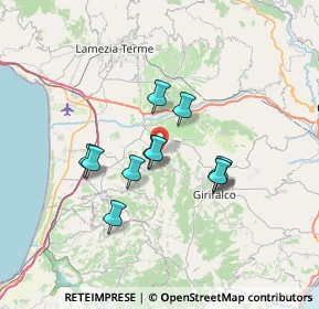 Mappa Via Palmiro Togliatti, 88025 Maida CZ, Italia (5.97455)