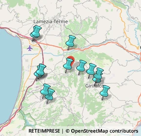 Mappa Via Palmiro Togliatti, 88025 Maida CZ, Italia (7.73714)