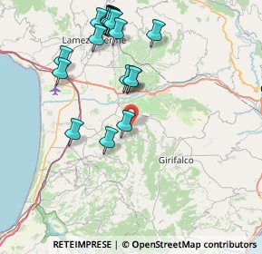 Mappa Via Palmiro Togliatti, 88025 Maida CZ, Italia (9.7995)