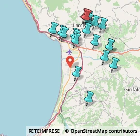 Mappa Area Industriale Papa Benedetto XVI - Comparto, 88040 Lamezia Terme CZ, Italia (8.6205)