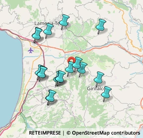 Mappa Contrada Giardini, 88025 Maida CZ, Italia (7.72556)