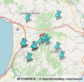 Mappa Via Antonio Gramsci, 88025 Maida CZ, Italia (7.142)