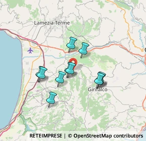 Mappa Via Antonio Gramsci, 88025 Maida CZ, Italia (6.03636)