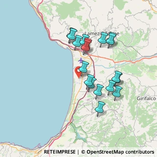 Mappa V68P+7W, 88046 Lamezia Terme CZ, Italia (7.48944)