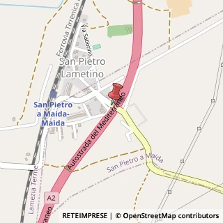 Mappa Via Ciulla, 47, 88046 Lamezia Terme, Catanzaro (Calabria)