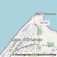 Karte Capo d'Orlando