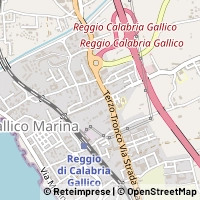 地図 Reggio di Calabria