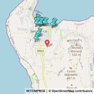 Mappa 91010 San Vito Lo Capo TP, Italia (1.06167)