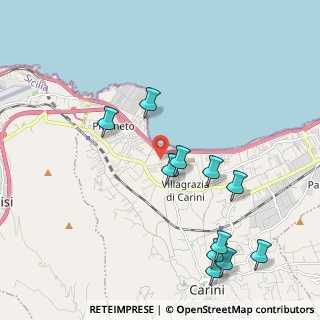 Mappa Via Fondo Crocco, 90044 Carini PA, Italia (2.58091)