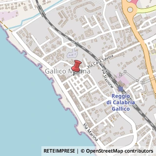 Mappa Via del Progresso, 6, 89135 Reggio di Calabria, Reggio di Calabria (Calabria)