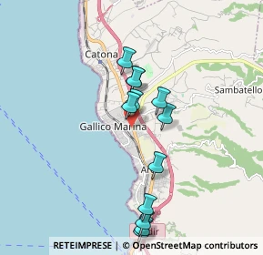 Mappa 89135 Gallico RC, Italia (1.895)