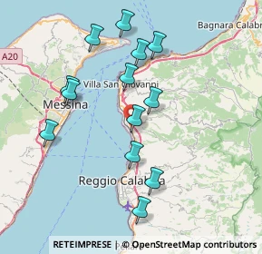 Mappa 89135 Gallico RC, Italia (8.22846)