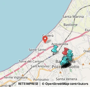 Mappa Via Amerigo Vespucci, 98051 Barcellona Pozzo di Gotto ME, Italia (2.7935)