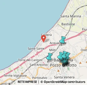 Mappa Via Amerigo Vespucci, 98051 Barcellona Pozzo di Gotto ME, Italia (2.74769)