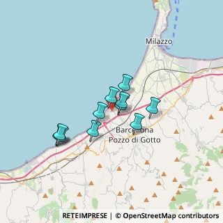 Mappa Via Amerigo Vespucci, 98051 Barcellona Pozzo di Gotto ME, Italia (2.83182)