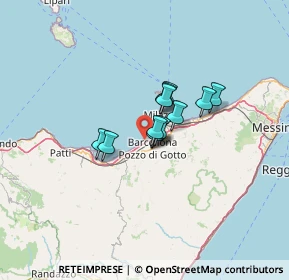 Mappa Via Amerigo Vespucci, 98051 Barcellona Pozzo di Gotto ME, Italia (7.915)