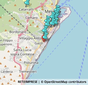 Mappa Via Mario Corbino Orso, 98124 Messina ME, Italia (1.98083)
