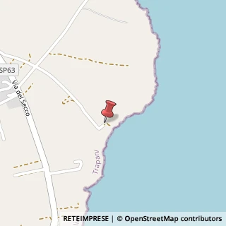 Mappa Via del Secco, 91010 San Vito lo Capo, Trapani (Sicilia)
