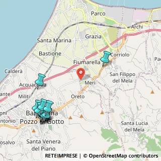 Mappa Via Brigadiere Carabiniere Andrea Nania, 98040 Merì ME, Italia (3.18)