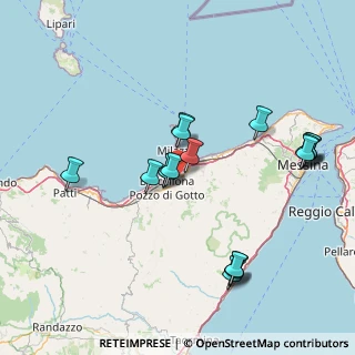 Mappa Via Brigadiere Carabiniere Andrea Nania, 98040 Merì ME, Italia (17.66611)