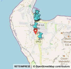 Mappa Via Alessandro Volta, 91010 San Vito Lo Capo TP, Italia (0.7725)
