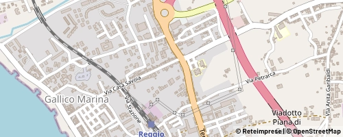 Mappa Reggio Calabria