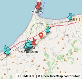 Mappa Via Granatari, 98040 Merì ME, Italia (4.81214)