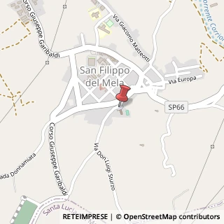 Mappa Piazza Duomo, 12, 98044 San Filippo del Mela, Messina (Sicilia)