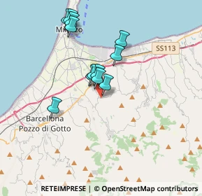 Mappa Piazza Duomo, 98044 San Filippo del Mela ME, Italia (3.4725)