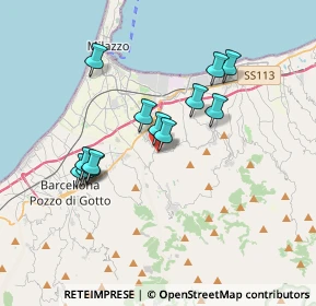 Mappa Piazza Duomo, 98044 San Filippo del Mela ME, Italia (3.52538)