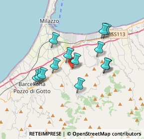 Mappa Piazza Duomo, 98044 San Filippo del Mela ME, Italia (3.48154)