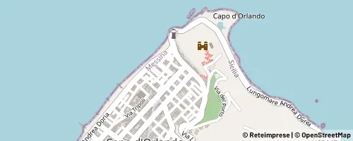 Mappa Capo d'Orlando