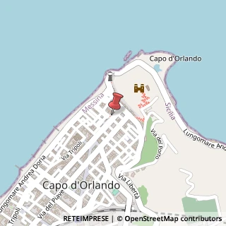 Mappa Via Vittorio Veneto, 22, 98071 Capo d'Orlando, Messina (Sicilia)