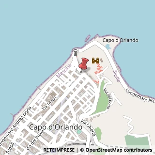 Mappa Via Vittorio Veneto, 2, 98071 Capo d'Orlando, Messina (Sicilia)