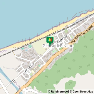 Mappa Via del Sole, 36, 98060 Piraino, Messina (Sicilia)