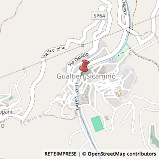 Mappa Via Camerelle, 242, 98040 Gualtieri Sicaminò, Messina (Sicilia)