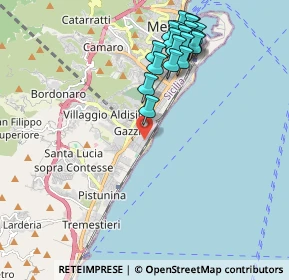 Mappa Via Acireale - ZIR, 98124 Messina ME, Italia (2.3975)